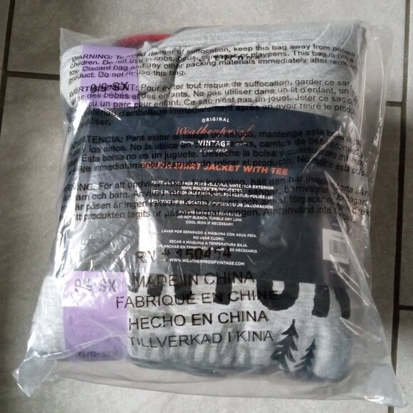 New! Weatherproof Vintage Crewneck Tee Kids Size XS (5-6) - Picture 2 of 3